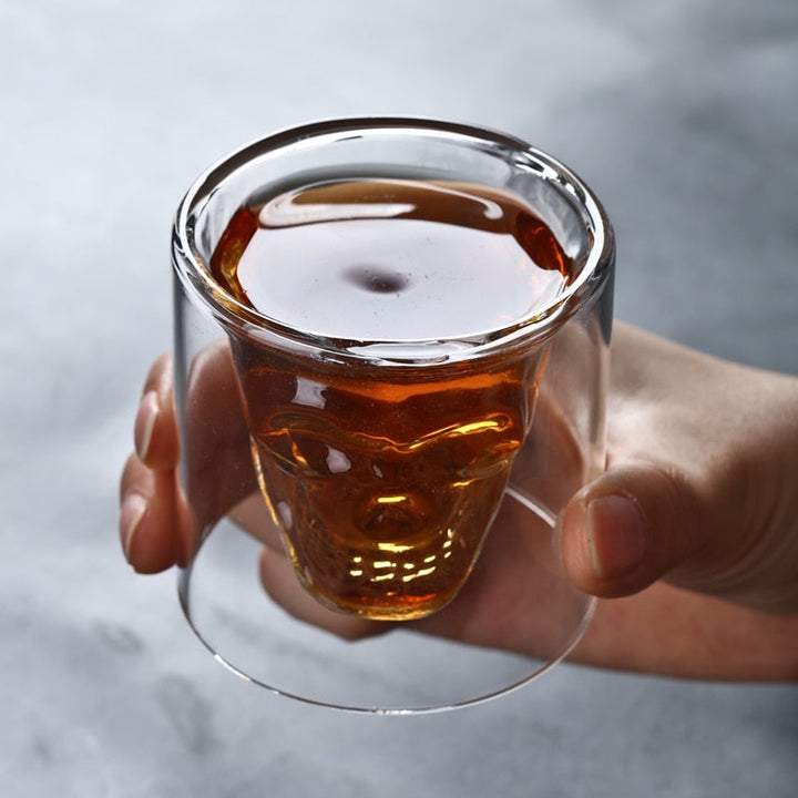 Lisslune | Hollow Double Layer Whiskey Glass