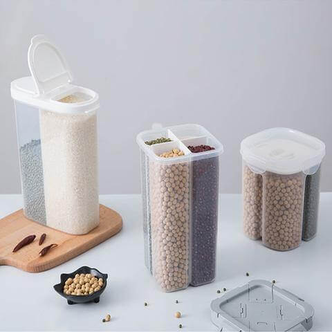 Lisslune | Sealed Multigrain Food Storage Storage Container