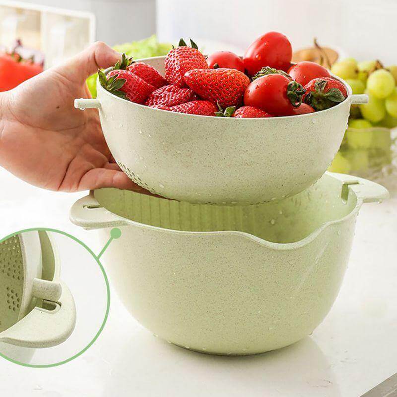 Lisslune | Multifunctional Double-Layer Drain Basket