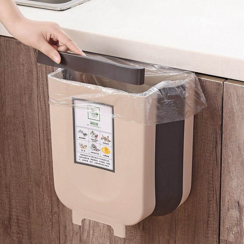 Lisslune | Foldable Cabinet Kitchen Trash Can