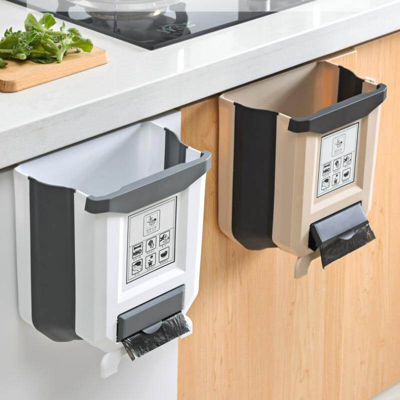 Lisslune | Foldable Cabinet Kitchen Trash Can