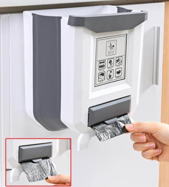 Lisslune | Foldable Cabinet Kitchen Trash Can