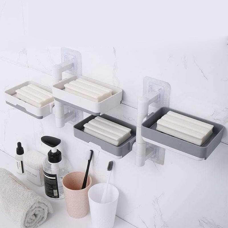 Lisslune | Wall-Mounted Multi Layer Rotatable Soap Holder
