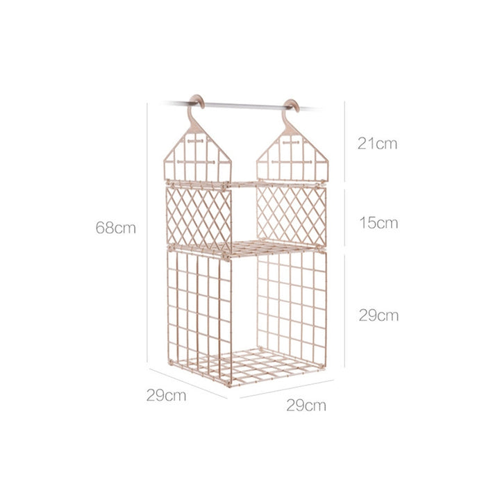 Lisslune | Foldable Wardrobe Multilayer Storage Rack