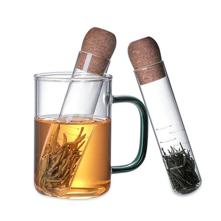 Lisslune | Creative Pipe Glass Tea Infuser