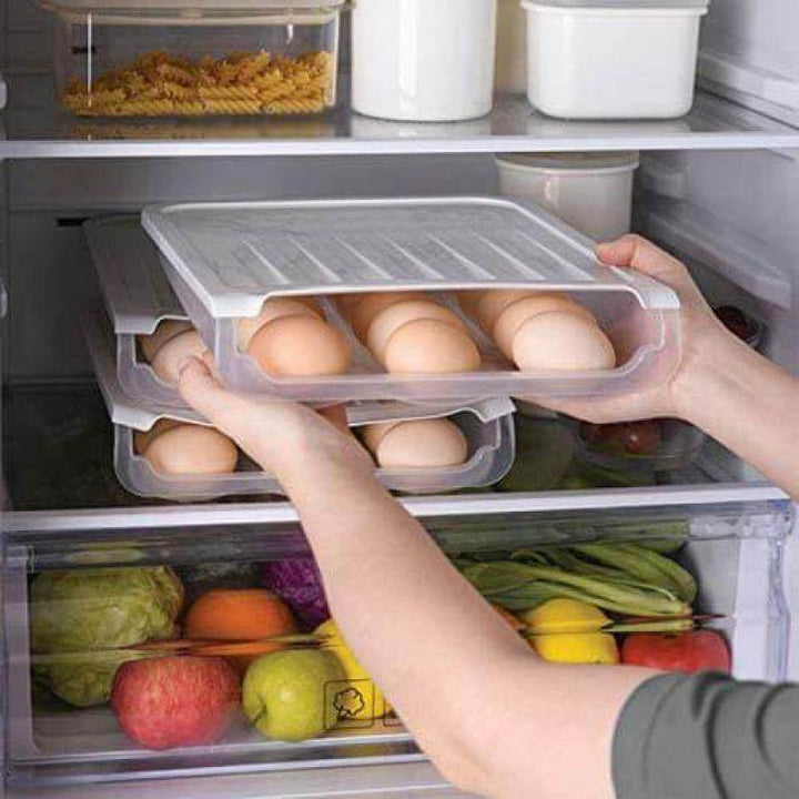 Lisslune | Creative Auto Roll Egg Storage Box