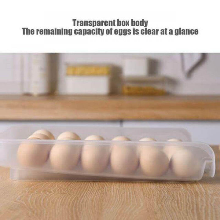 Lisslune | Creative Auto Roll Egg Storage Box