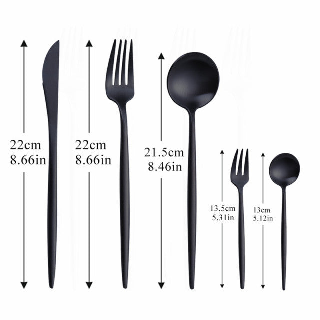 Lisslune | Modern Minimalist Cutlery Set