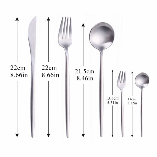 Lisslune | Modern Minimalist Cutlery Set
