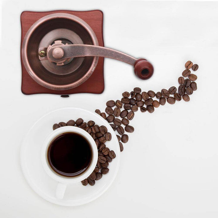 Lisslune | Wooden Antique Manual Coffee Grinder
