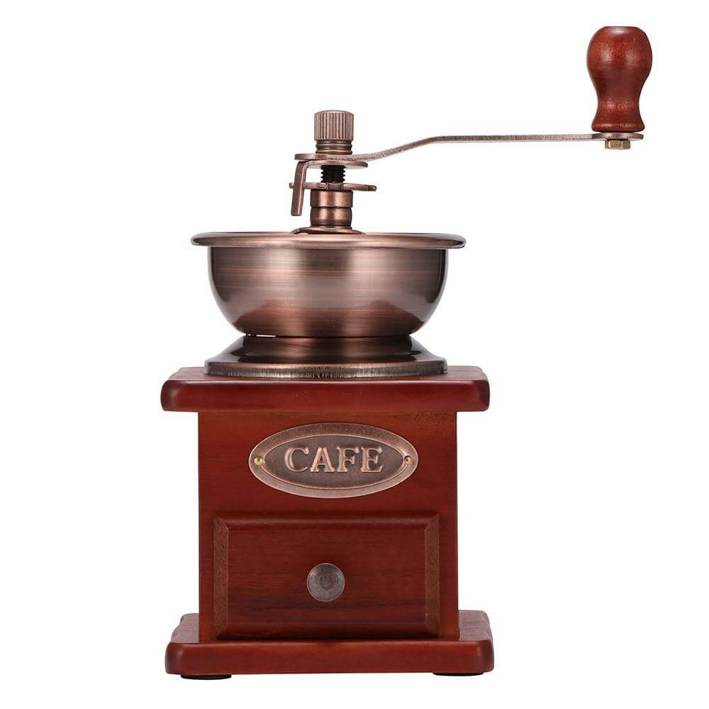 Lisslune | Wooden Antique Manual Coffee Grinder