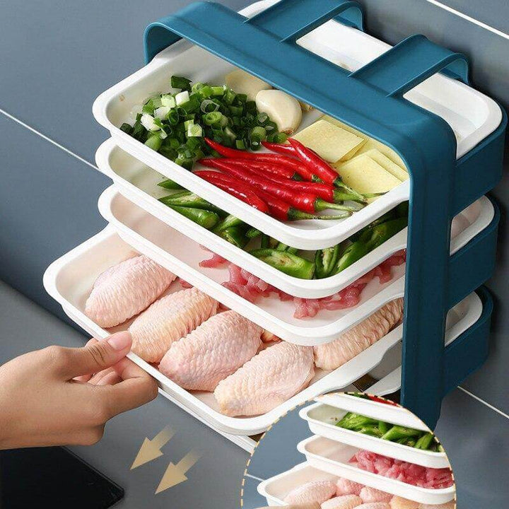 Lisslune | Wall-Mounted Space Saving Kitchen Organizer