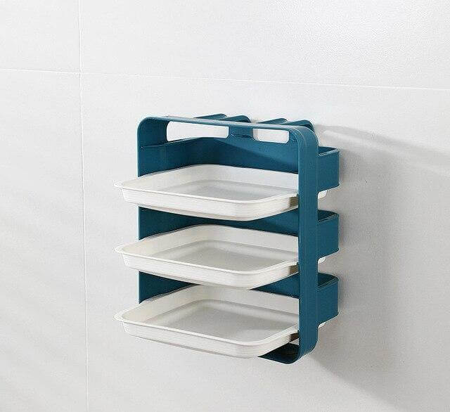 Lisslune | Wall-Mounted Space Saving Kitchen Organizer