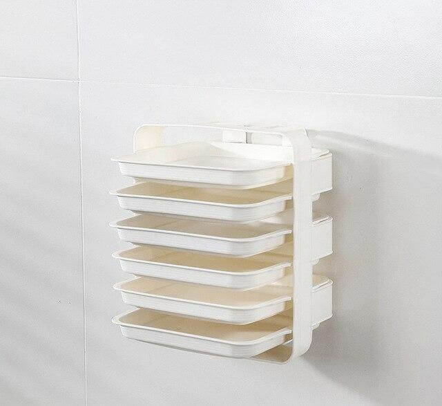 Lisslune | Wall-Mounted Space Saving Kitchen Organizer