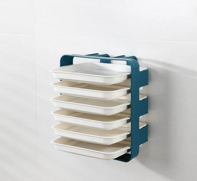 Lisslune | Wall-Mounted Space Saving Kitchen Organizer