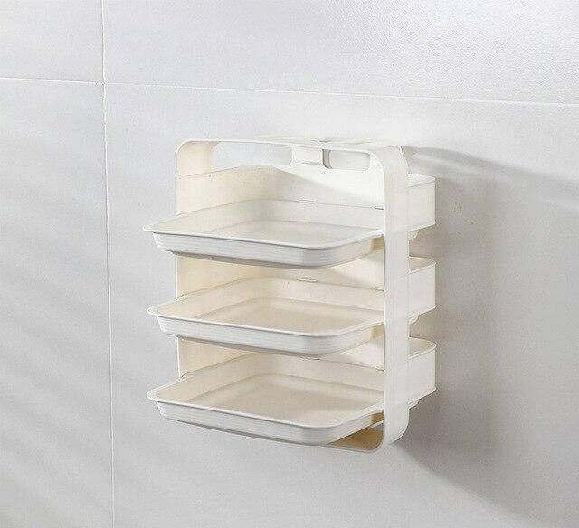 Lisslune | Wall-Mounted Space Saving Kitchen Organizer