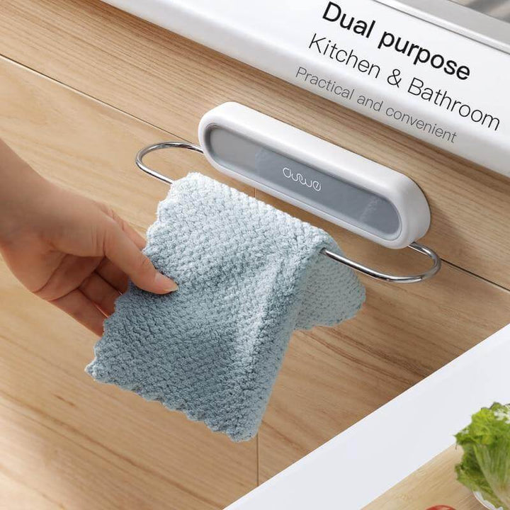 Lisslune | Stainless Steel Wall-Mounted Foldable Towel Hanger