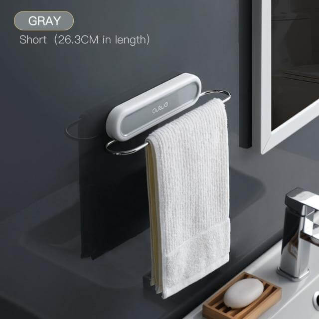 Lisslune | Stainless Steel Wall-Mounted Foldable Towel Hanger