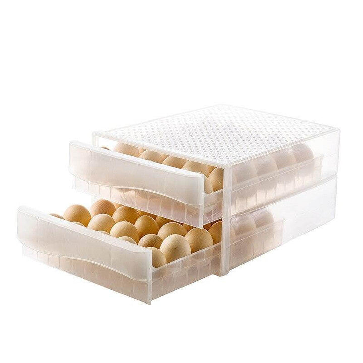 Lisslune | Transparent Egg Storage Drawer Container