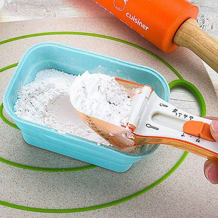 Lisslune | Adjustable Scale Seasoning Measuring Spoon