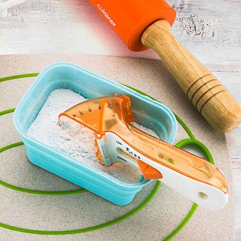 Lisslune | Adjustable Scale Seasoning Measuring Spoon