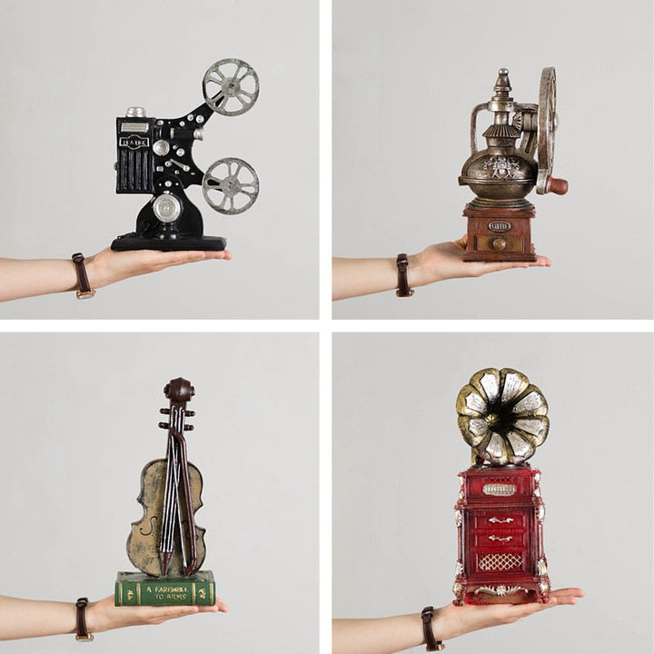 Lisslune | Vintage Style Old-fashioned Artificial Film Player Telephone Camera Projector