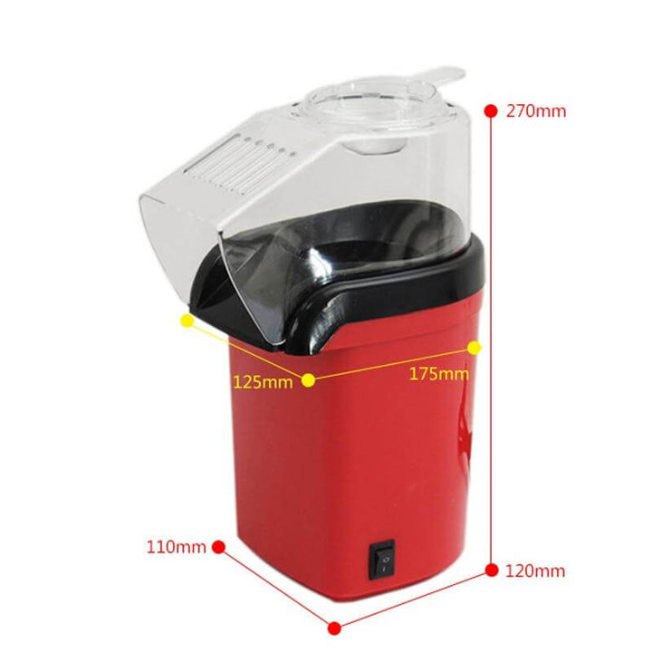Lisslune | Mini Household Healthy Hot Air Popcorn Maker