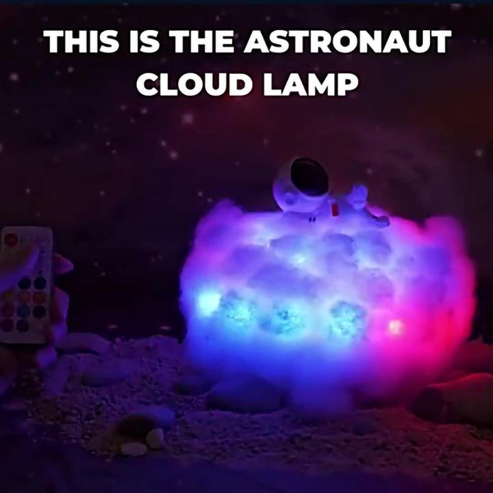 Lisslune | Astronaut Colorful Clouds Night Light