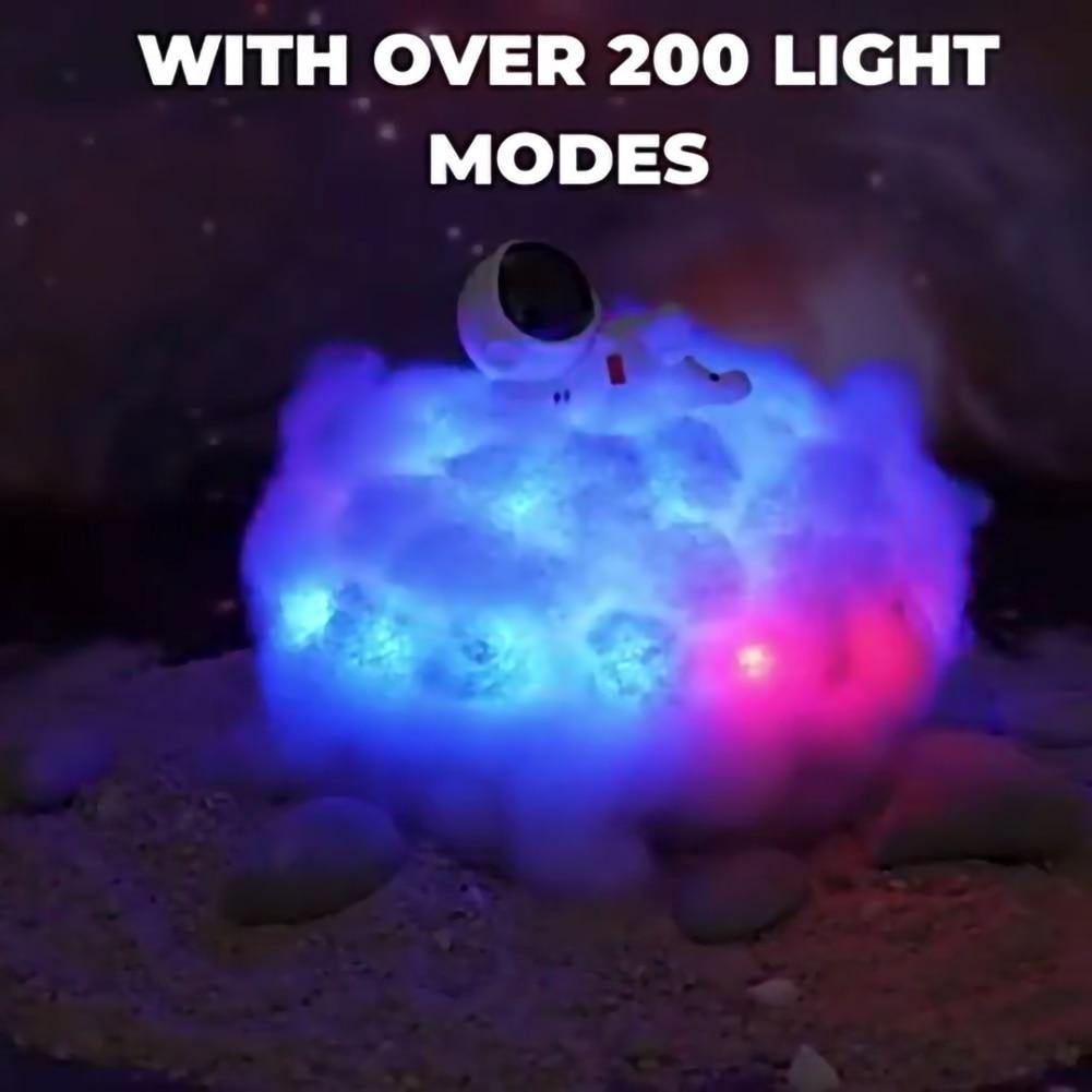 Lisslune | Astronaut Colorful Clouds Night Light