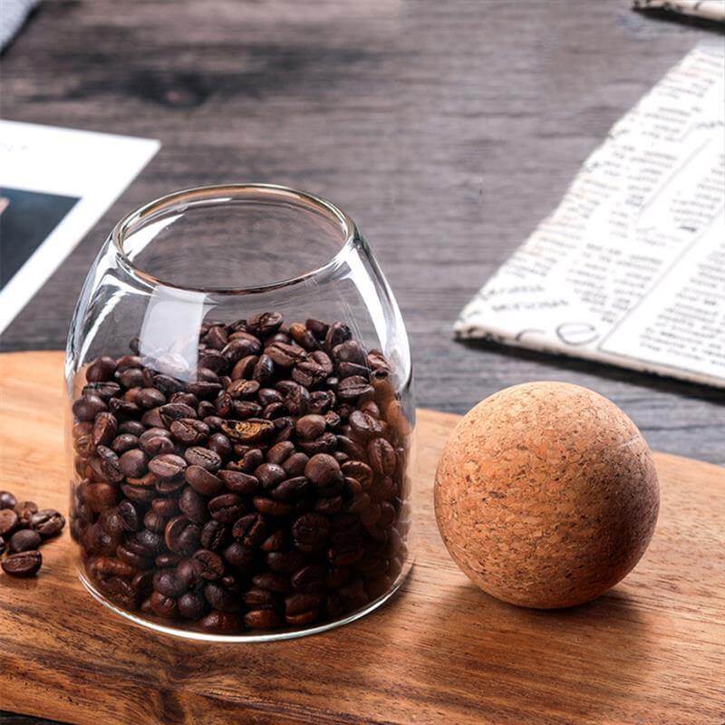 Lisslune | Creative Glass Cork Storage Jar
