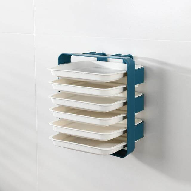 Lisslune | Wall-Mounted Multi Layer Kitchen Food Cooking Organizer