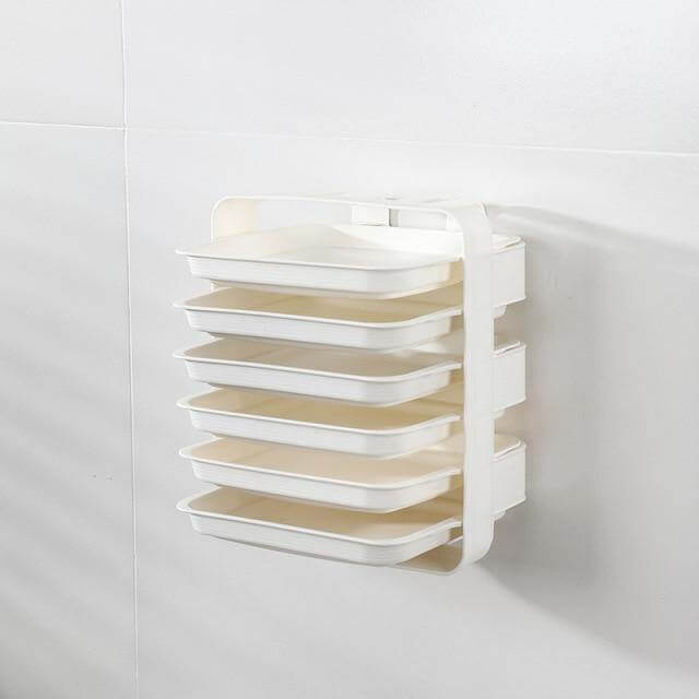 Lisslune | Wall-Mounted Multi Layer Kitchen Food Cooking Organizer