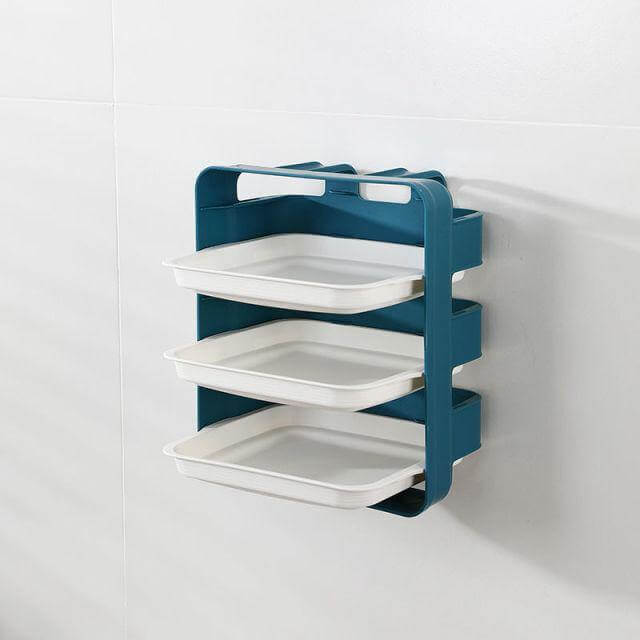 Lisslune | Wall-Mounted Multi Layer Kitchen Food Cooking Organizer
