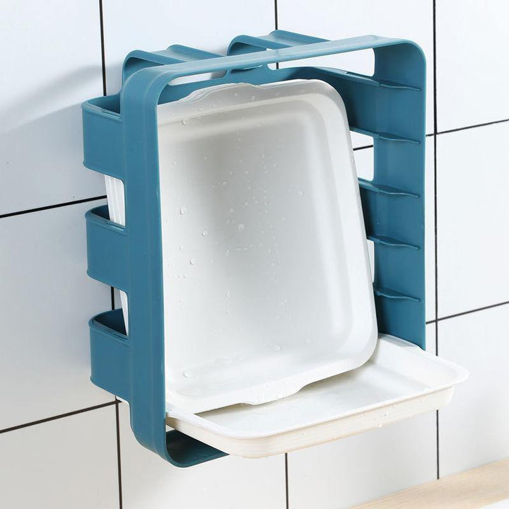 Lisslune | Wall-Mounted Multi Layer Kitchen Food Cooking Organizer