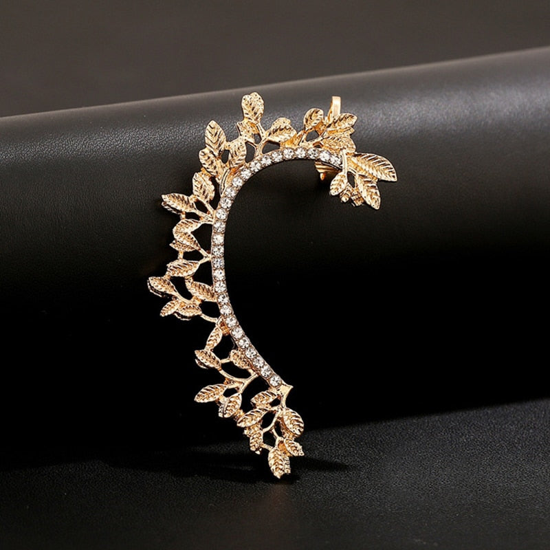 Lisslune | Fashion New Arrival Leaf Clip Earrings
