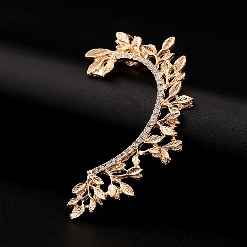 Lisslune | Fashion New Arrival Leaf Clip Earrings
