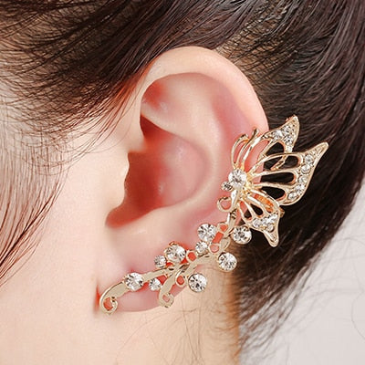 Lisslune | Fashion New Arrival Leaf Clip Earrings