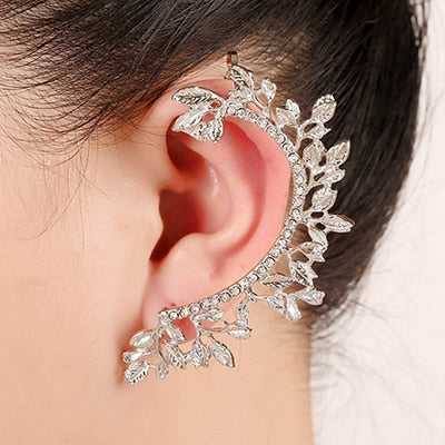 Lisslune | Fashion New Arrival Leaf Clip Earrings