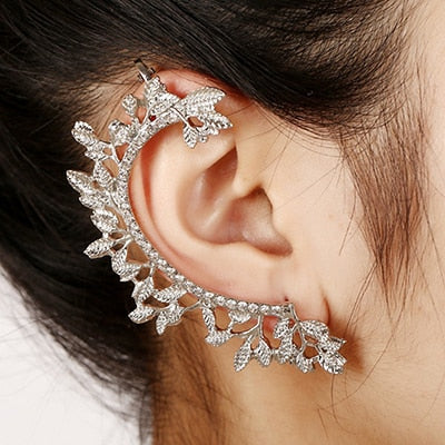 Lisslune | Fashion New Arrival Leaf Clip Earrings