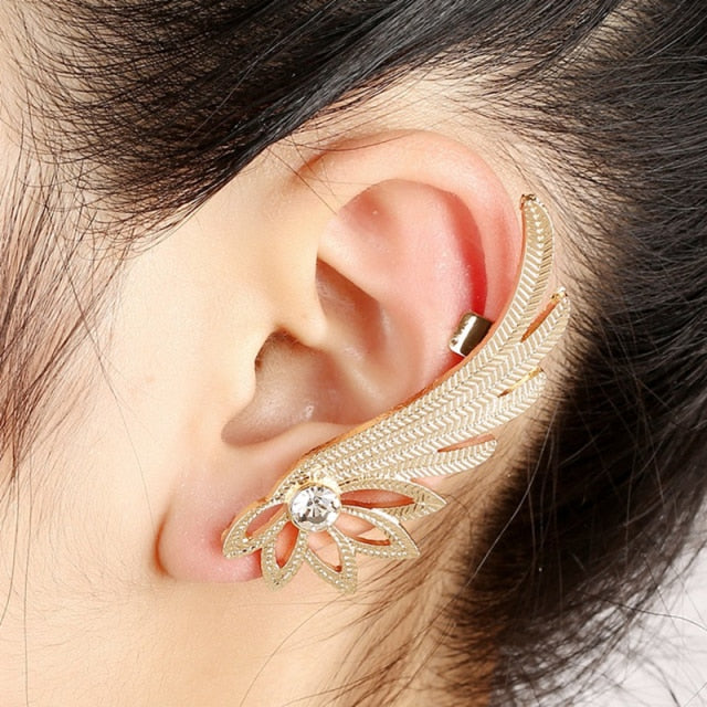 Lisslune | Fashion New Arrival Leaf Clip Earrings