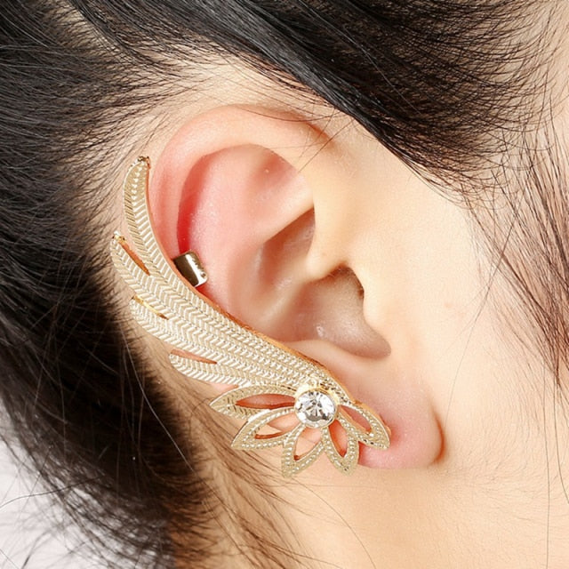 Lisslune | Fashion New Arrival Leaf Clip Earrings