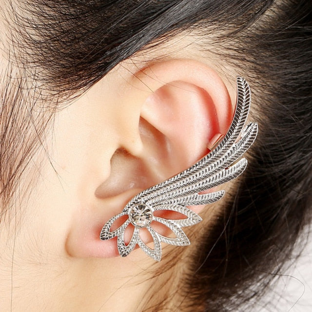 Lisslune | Fashion New Arrival Leaf Clip Earrings