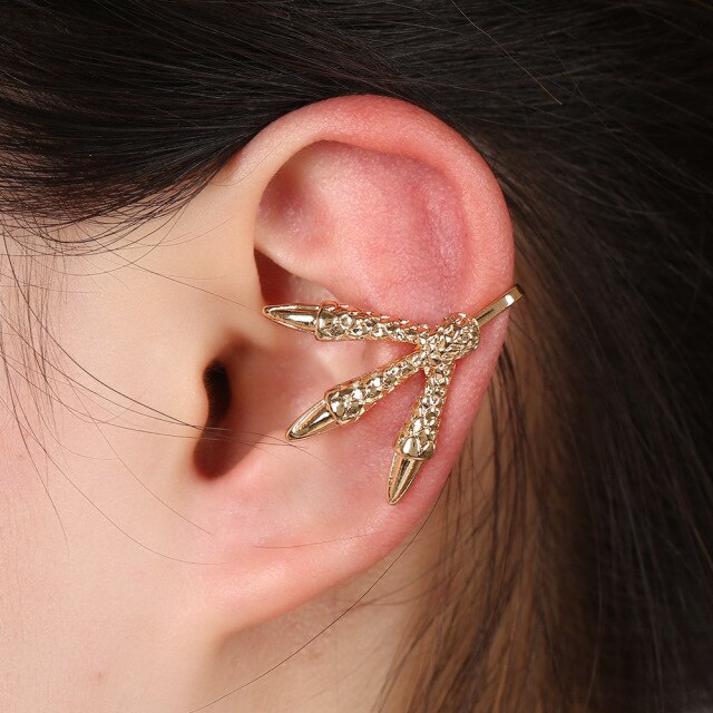 Lisslune | Fashion New Arrival Leaf Clip Earrings