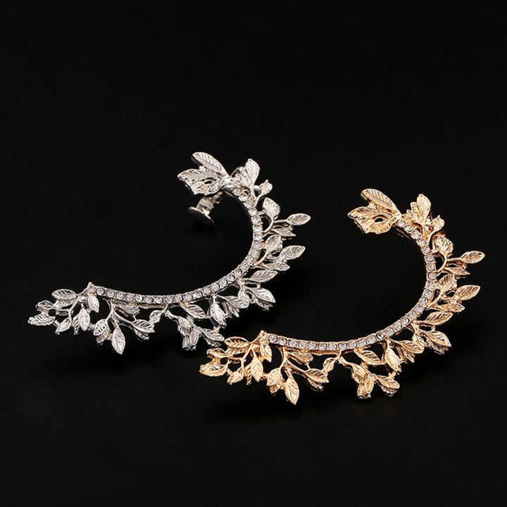 Lisslune | Fashion New Arrival Leaf Clip Earrings