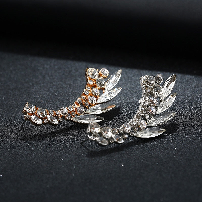 Lisslune | Fashion New Arrival Leaf Clip Earrings