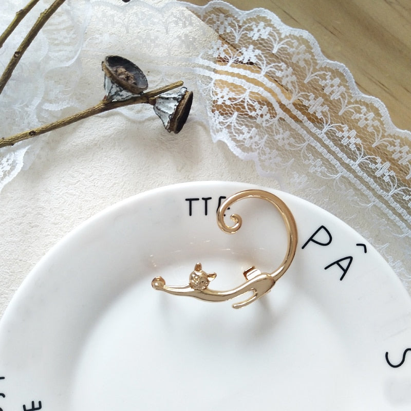 Lisslune | Fashion New Arrival Leaf Clip Earrings