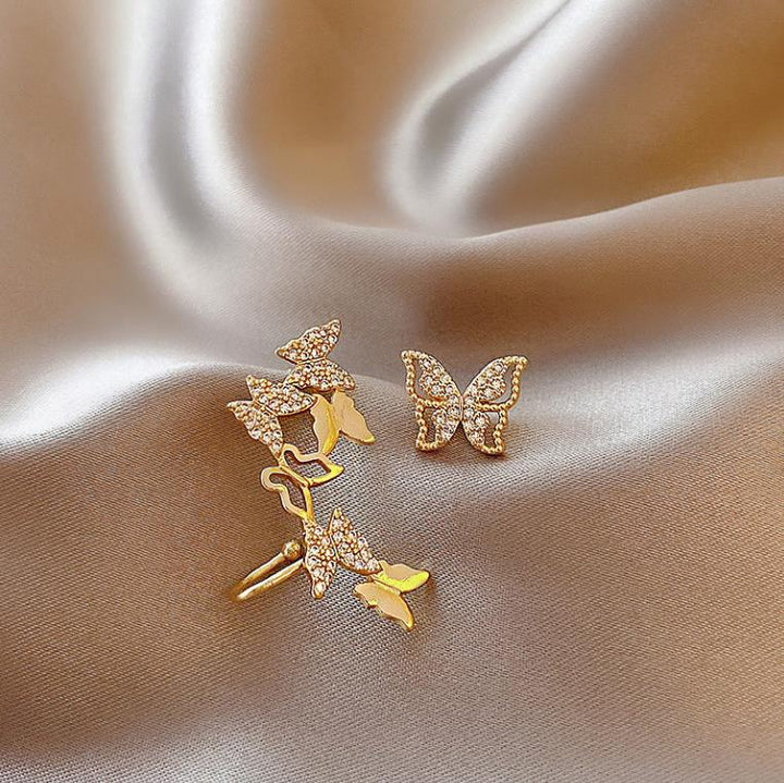 Lisslune | Fashion New Arrival Leaf Clip Earrings