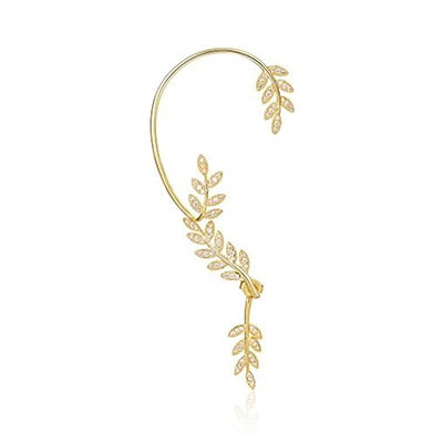 Lisslune | Fashion New Arrival Leaf Clip Earrings