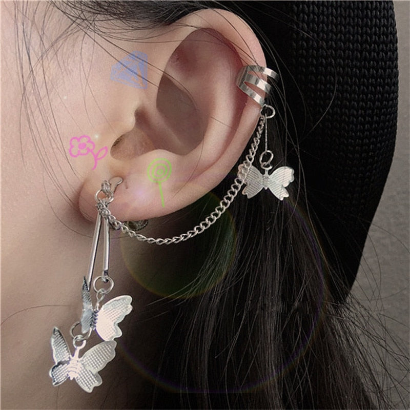 Lisslune | Fashion New Arrival Leaf Clip Earrings