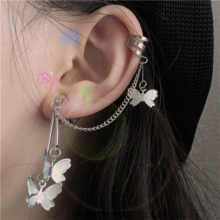 Lisslune | Fashion New Arrival Leaf Clip Earrings